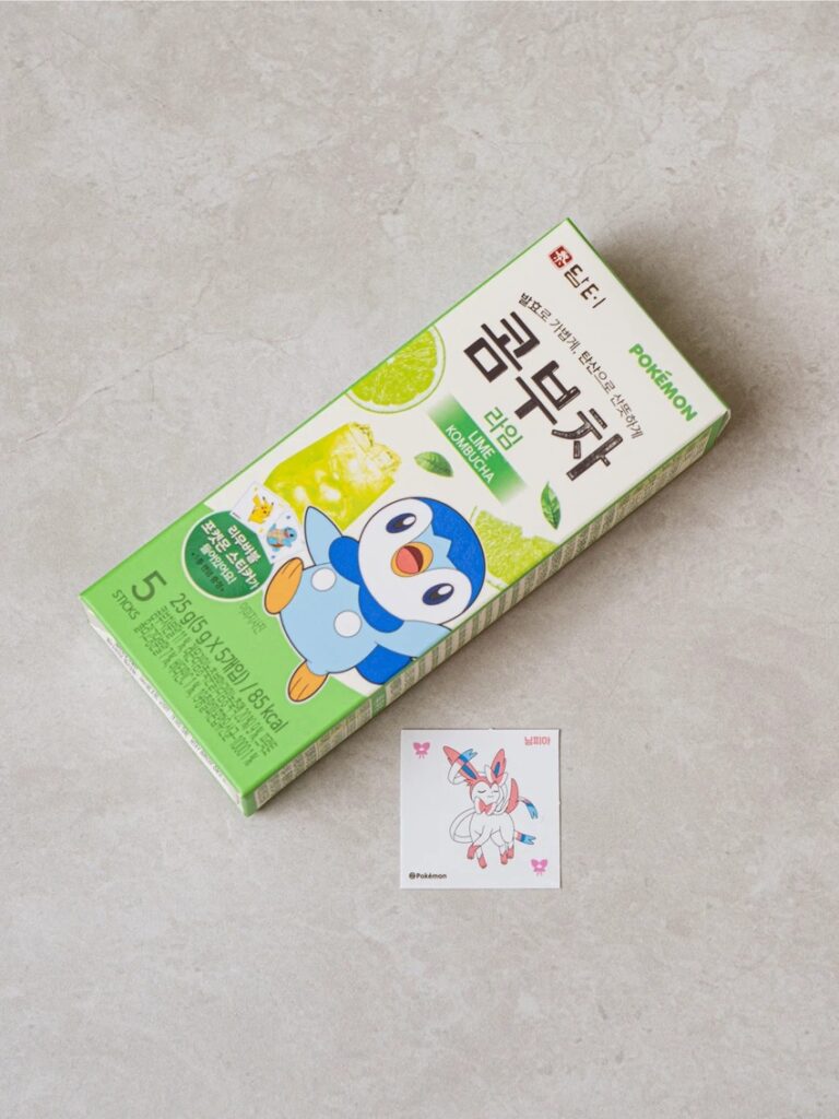 Damteo 神奇宝贝 康普茶 5瓶装 青柠