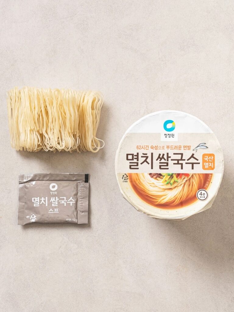 清净园 Myeolchi 米Guksu 92g