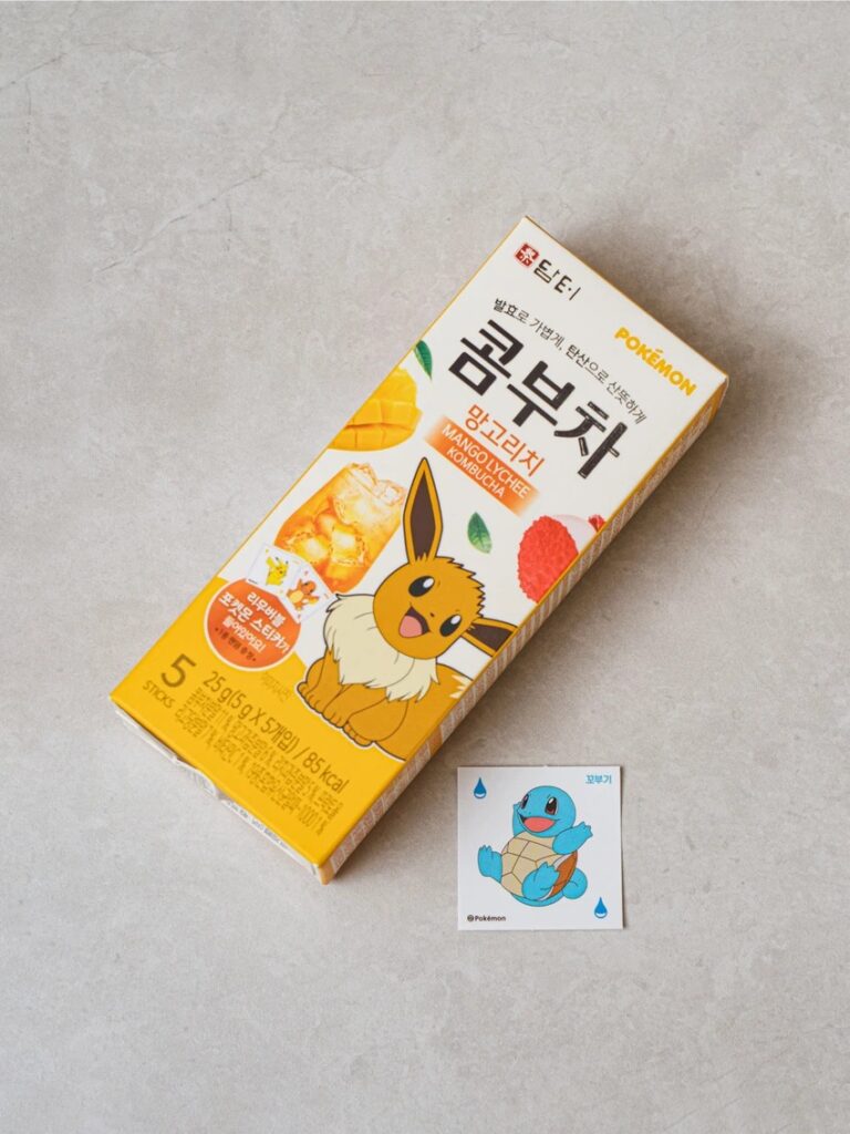 Damteo 神奇宝贝 康普茶 5瓶装 芒果荔枝味