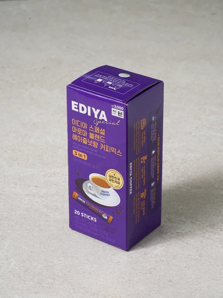 EDIYA Seupesyeol Aroma Beulrendeu 榛果味 咖啡混合装 20包