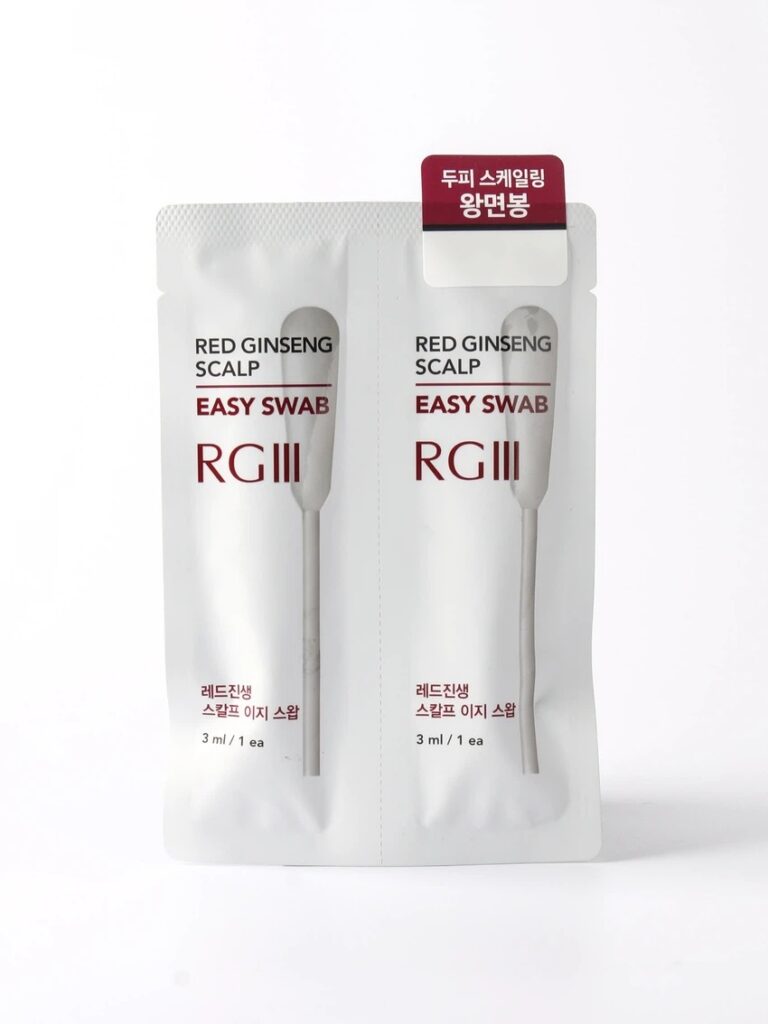 RGIII 红色 Jinsaeng 头皮 Keulrin Wang Myeonbong 2片装