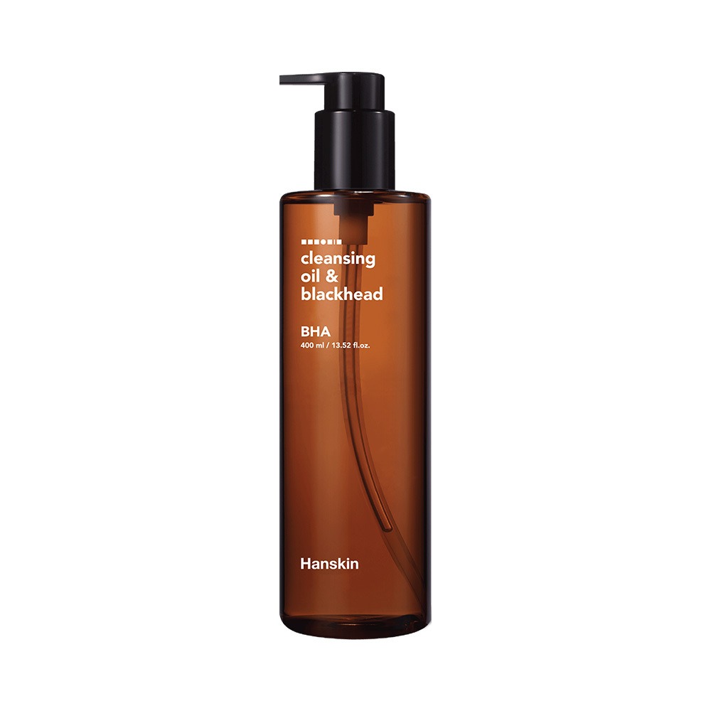 [大容量/温感Raindandok] Hanskin 清洁卸妆油&黑头 控油 BHA 400ml