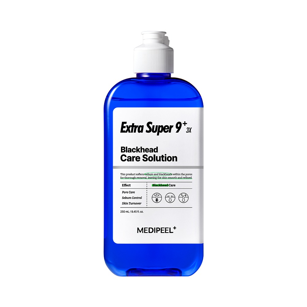 [皮脂软化剂] MEDIFEEL美蒂菲 Ekseuteura Syupeo9 Plus 3X 250ml 企划装（赠刮痧板+40片化妆棉）