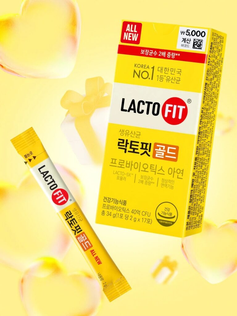 钟根堂健康 乳酸Pit 金色
