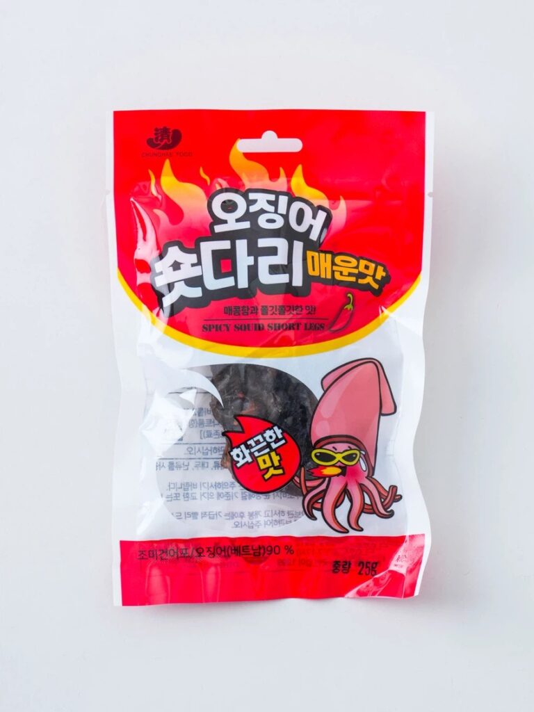 鱿鱼 短腿 辣味 25g
