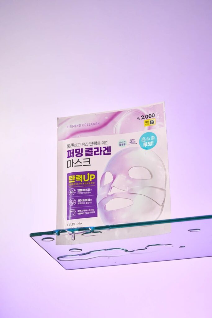 CELDERMA雪黛玛 Teuraenseu包Ming 紧致 胶原蛋白 面膜 28g