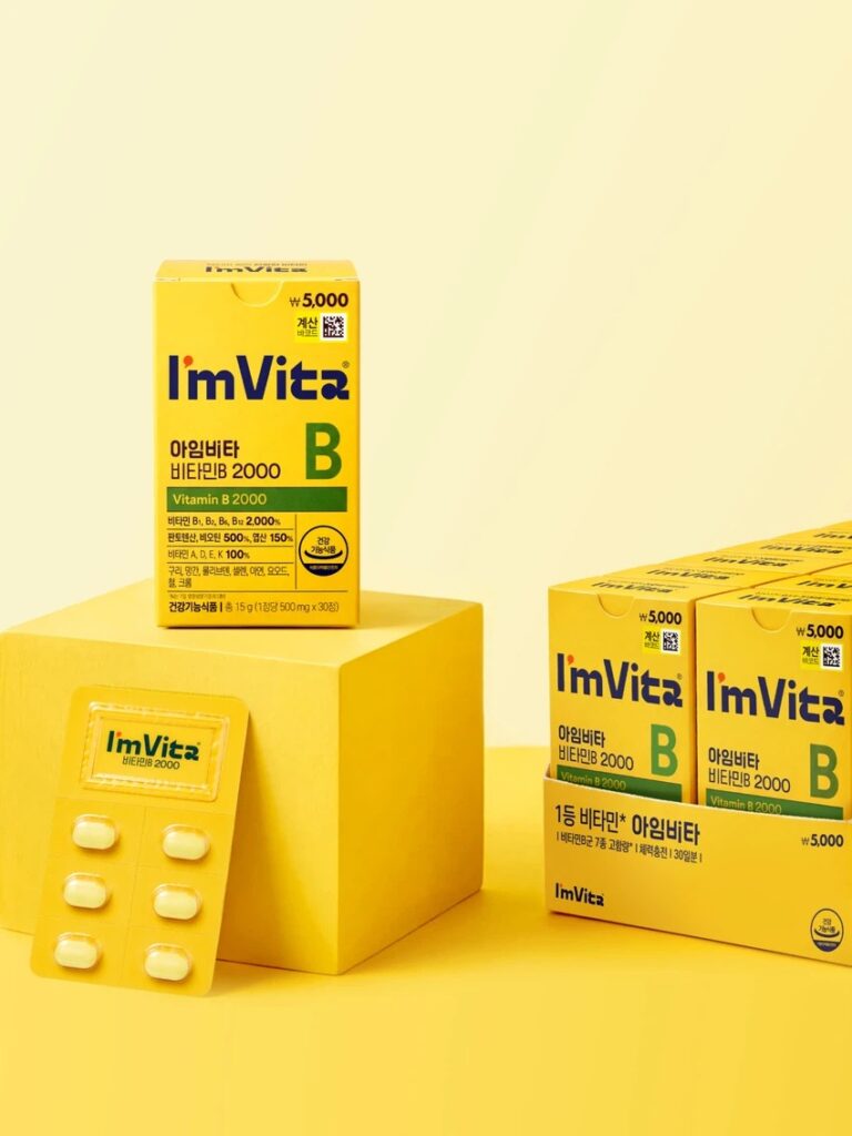 [Gimubin PICK] 钟根堂健康 AimVITA 维生素B 2000 30片 30日量