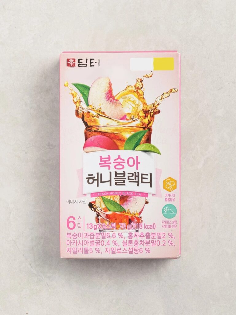 Damteo 桃子蜂蜜红茶 13g X 6包
