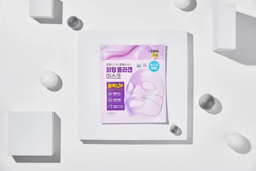 CELDERMA雪黛玛 Teuraenseu包Ming 紧致 胶原蛋白 面膜 28g