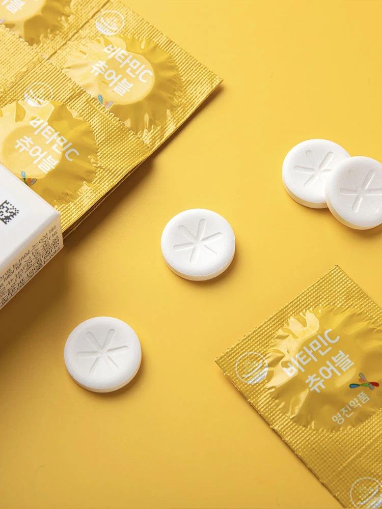 永真 维生素C 咀嚼片 12片