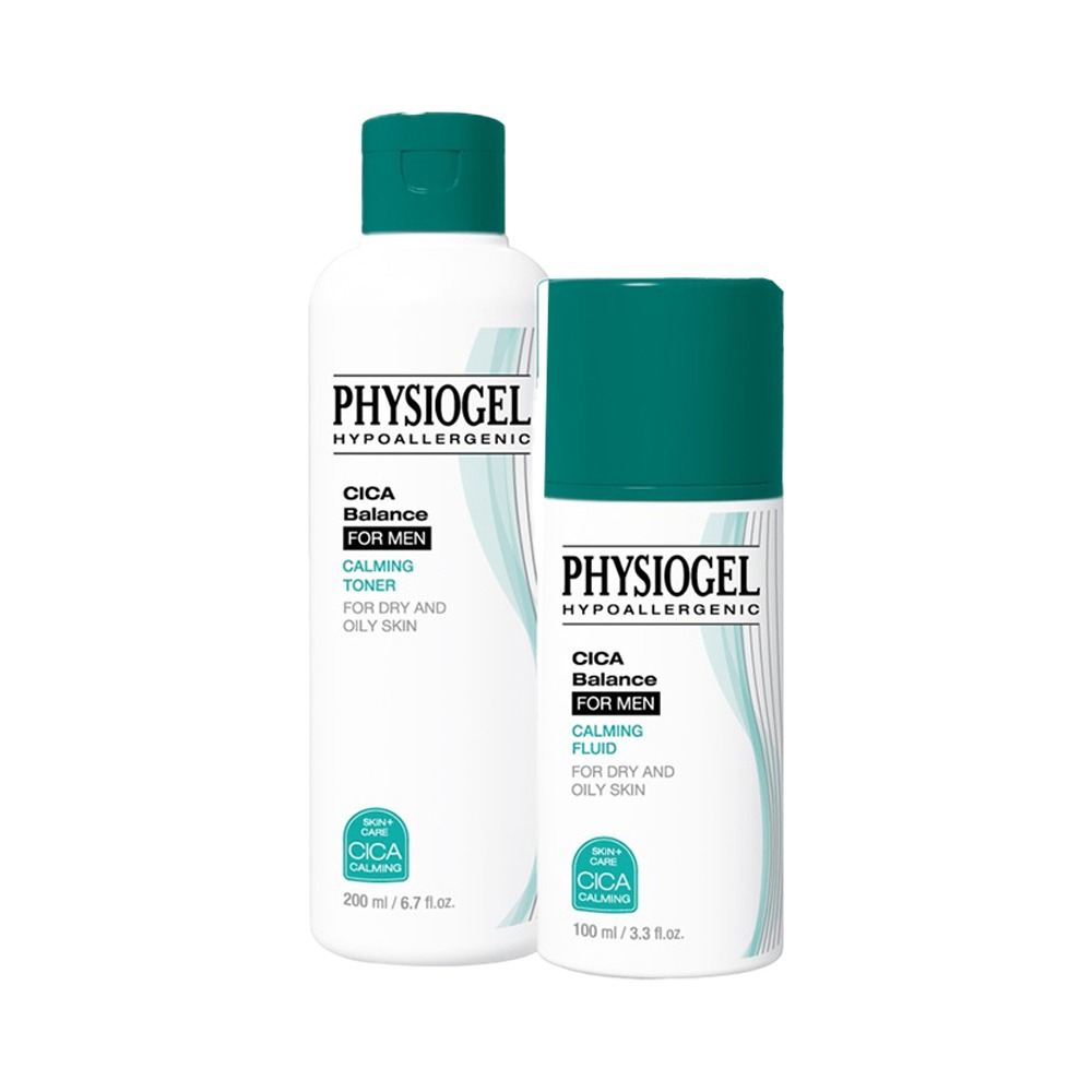 Physiogel 修护积雪草平衡 男士 2Jong (+流体100ml or 面霜70ml) 企划装