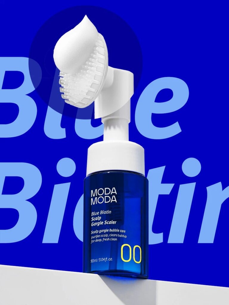 Modamoda 蓝生物素 头皮清洁液 90ml