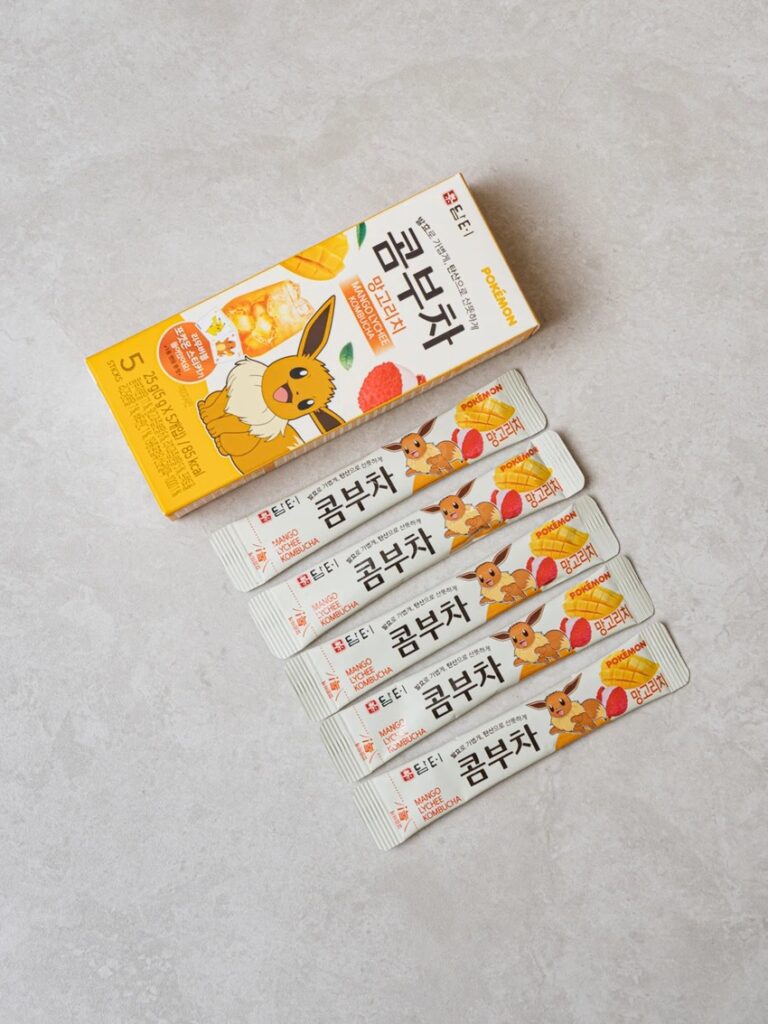 Damteo 神奇宝贝 康普茶 5瓶装 芒果荔枝味