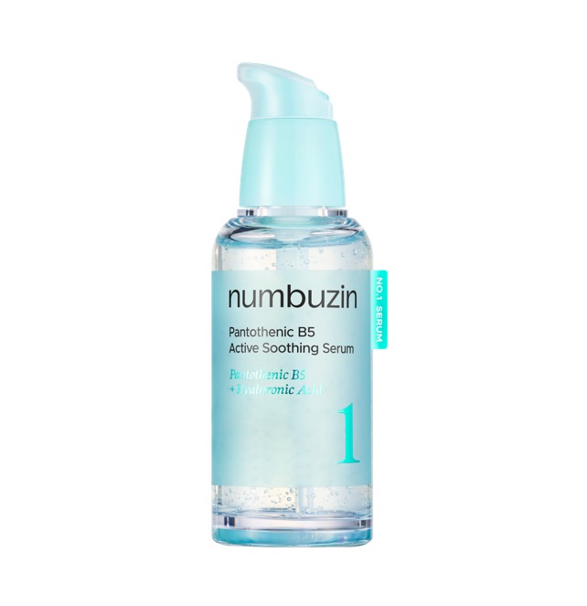 [大容量+面霜] numbuzin 1Beon 泛酸 舒缓精华液 80ml 企划装 (+面霜 15ml)