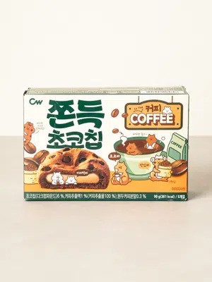 清宇 Jjondeuk 巧克力碎片 Keopi Mat 90g