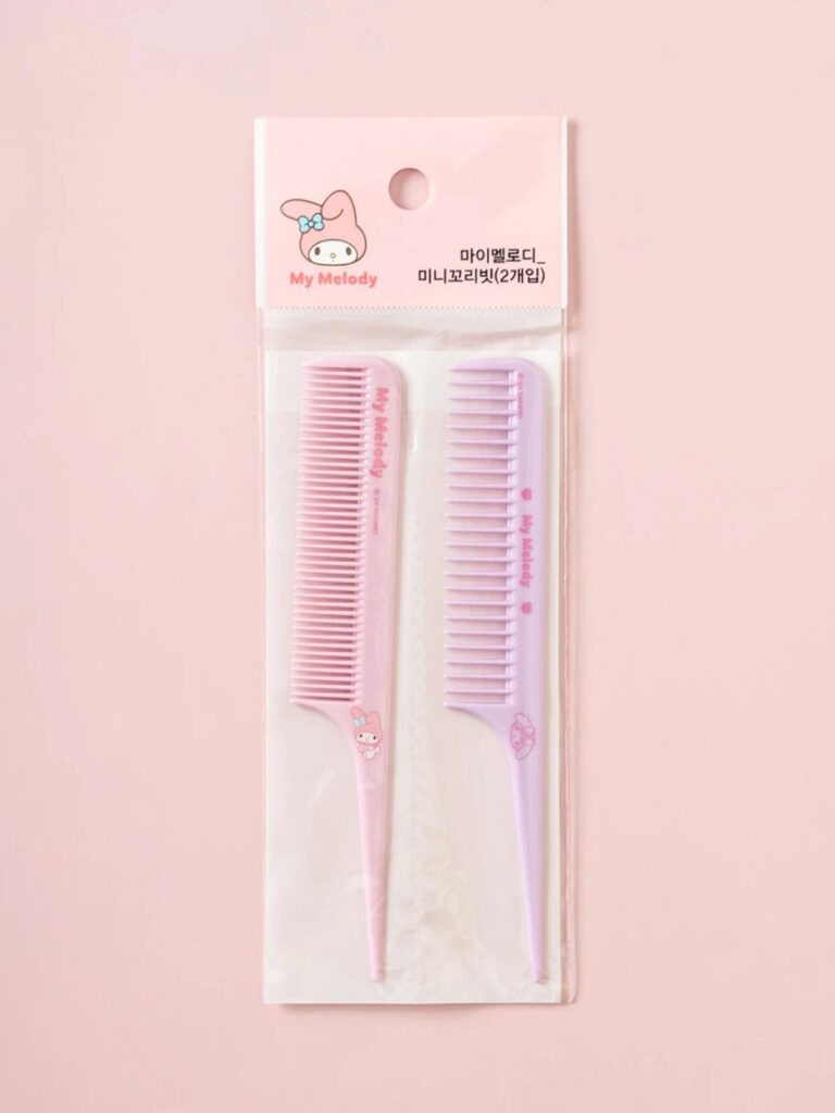 美乐蒂 迷你 尾梳 2片装