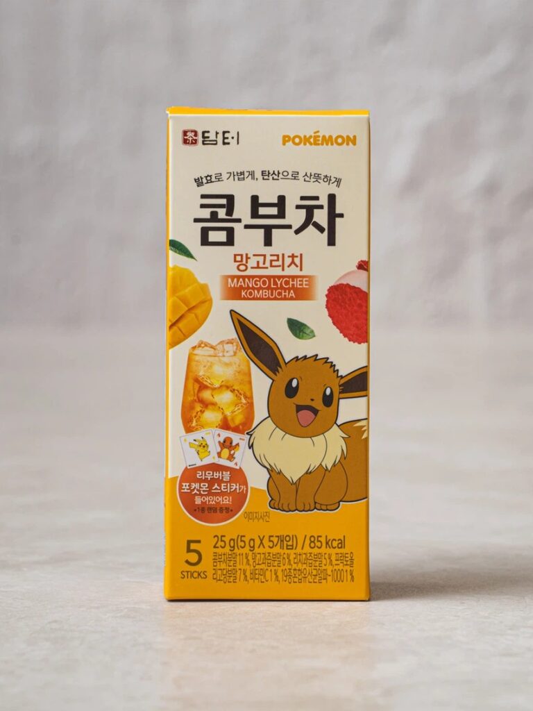 Damteo 神奇宝贝 康普茶 5瓶装 芒果荔枝味