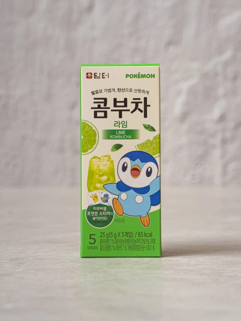 Damteo 神奇宝贝 康普茶 5瓶装 青柠
