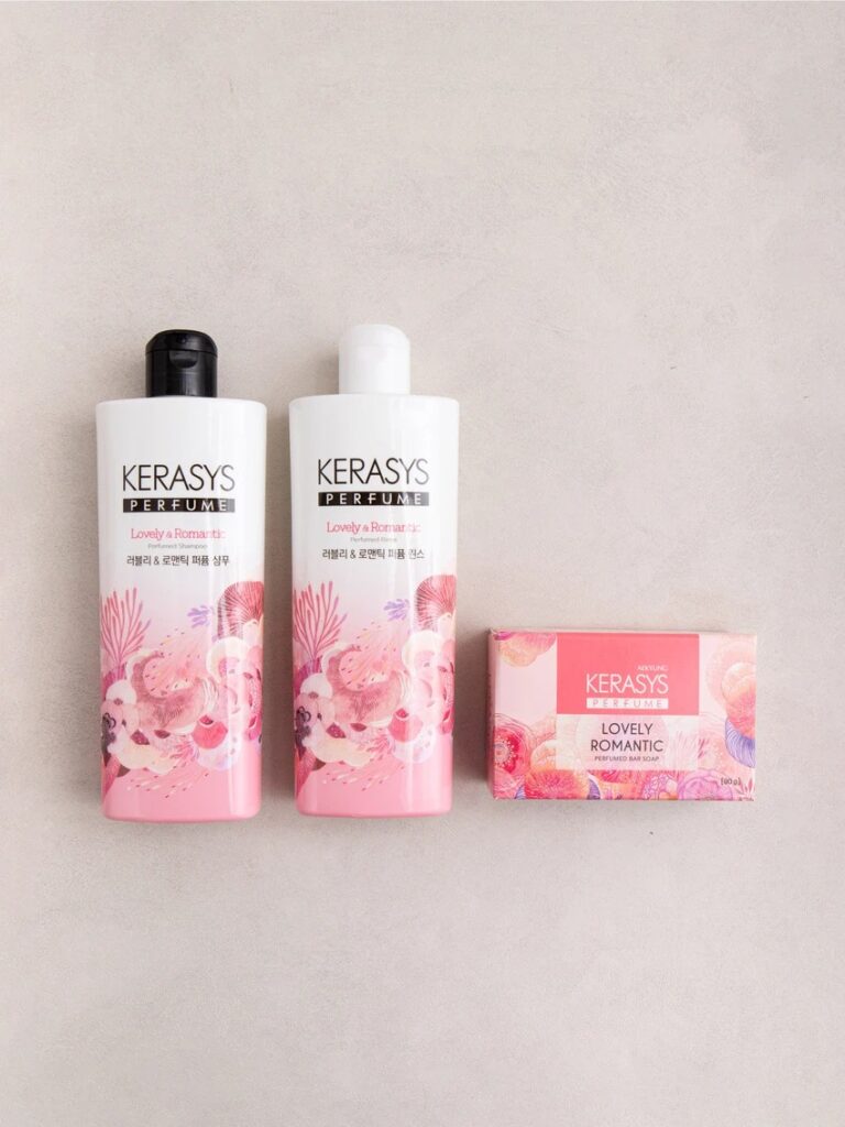 Kerasys 香氛 礼盒套装 (洗发水 250ml + 护发素 250ml + 香皂)