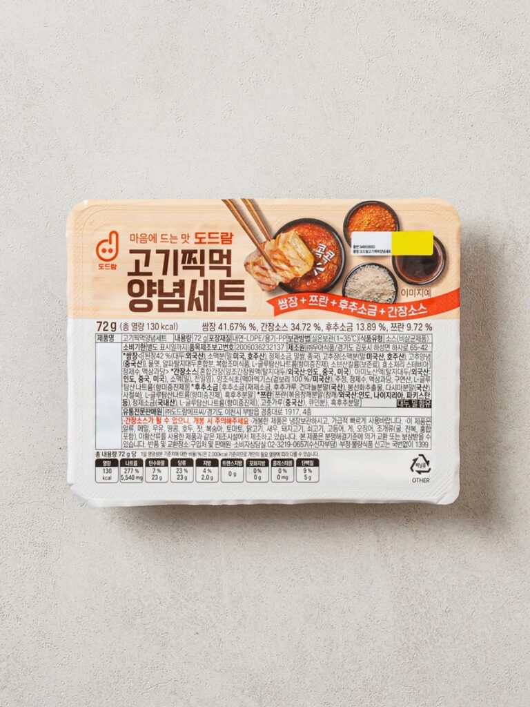 Dodram 肉类蘸酱调味套装 72g