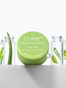 金正门芦荟 Rasenseu Roe Cure Intensibeu 2x 面霜 3.5g