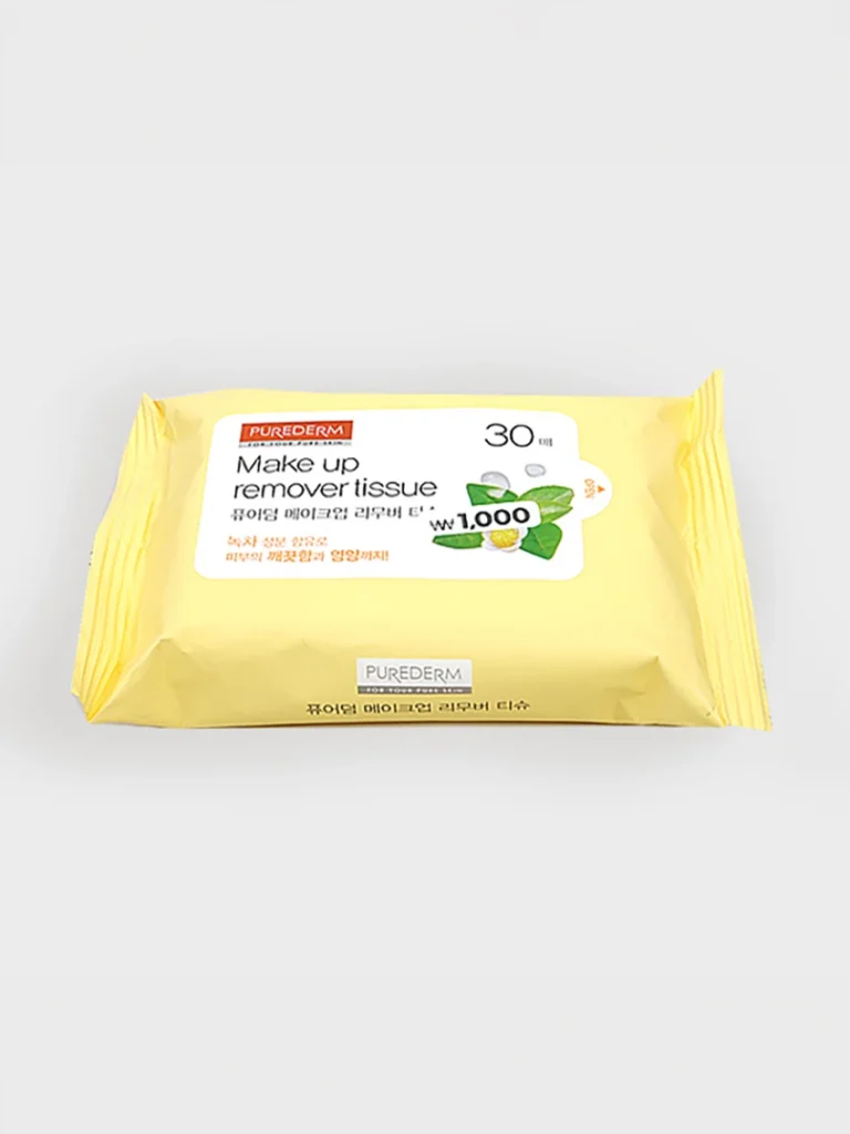 Purederm 卸妆液 Tisyu 30片