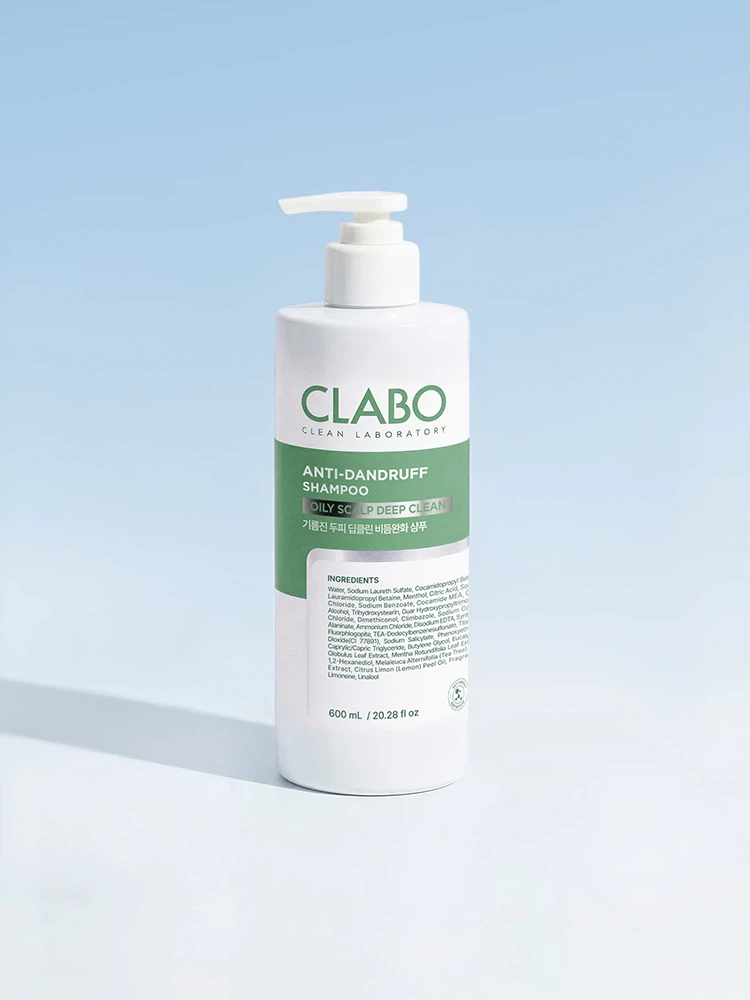 Clabo 油性头皮 深层清洁 去屑 洗发水 600ml