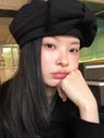 RUBAN NOUVELLE MARGOT 黑色帽子
