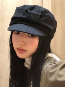 RUBAN NOUVELLE MARGOT 黑色帽子