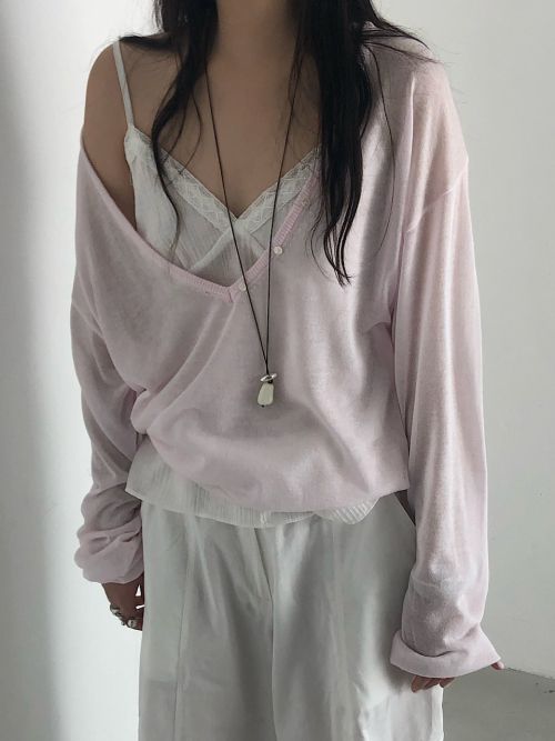 Summer Deep V 针织衫（3色）