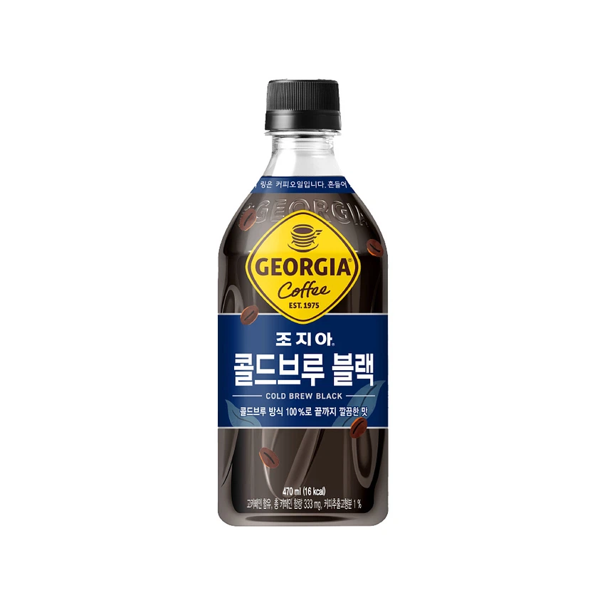 Georgia 工艺冷萃黑咖啡 470ml