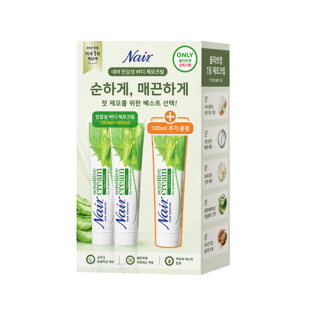 Neeo Mingamseong 身体 脱毛膏 200ml (单品/企划装)