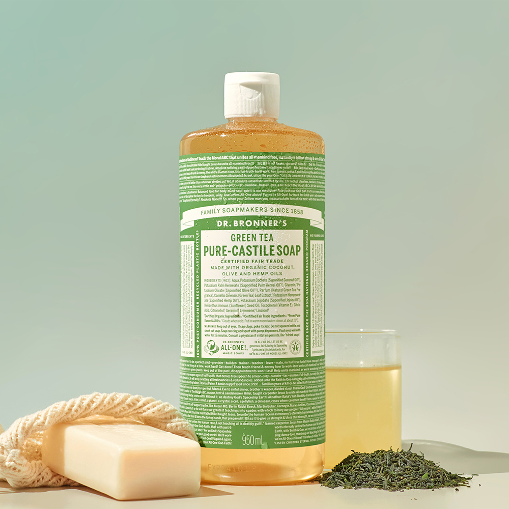 [身体/痘痘及背部痘痘护理]Dr.Bronner's 纯净卡斯蒂利亚皂 12款任选1（企划装/单件） 950ml