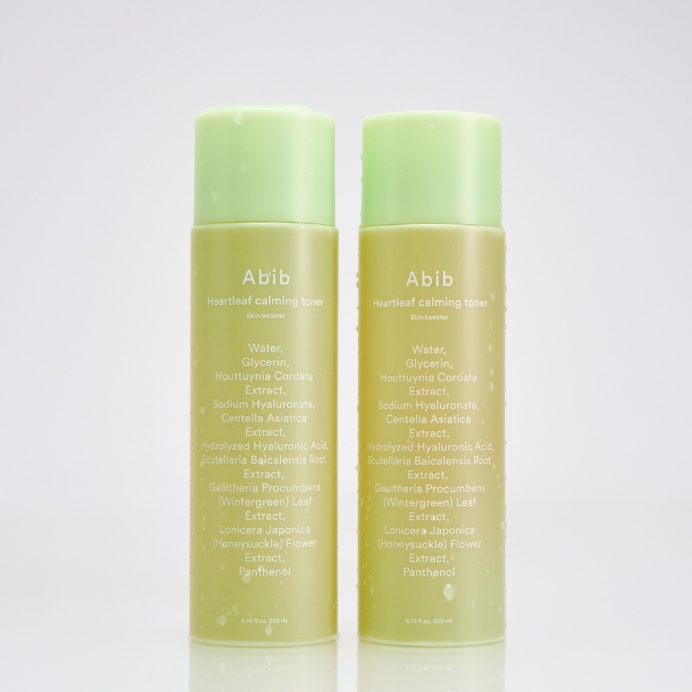 [补水舒缓] Abib 鱼腥草 舒缓爽肤水 补水精华 双重企划装 (200ml+200ml)