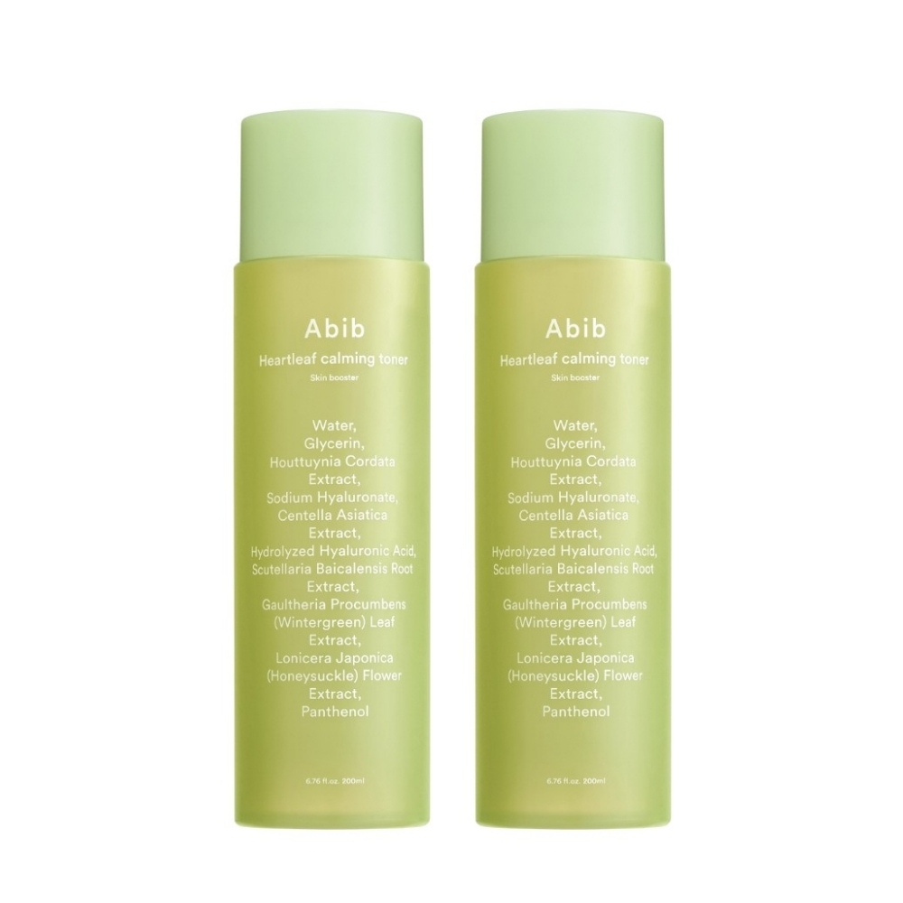 [补水舒缓] Abib 鱼腥草 舒缓爽肤水 补水精华 双重企划装 (200ml+200ml)