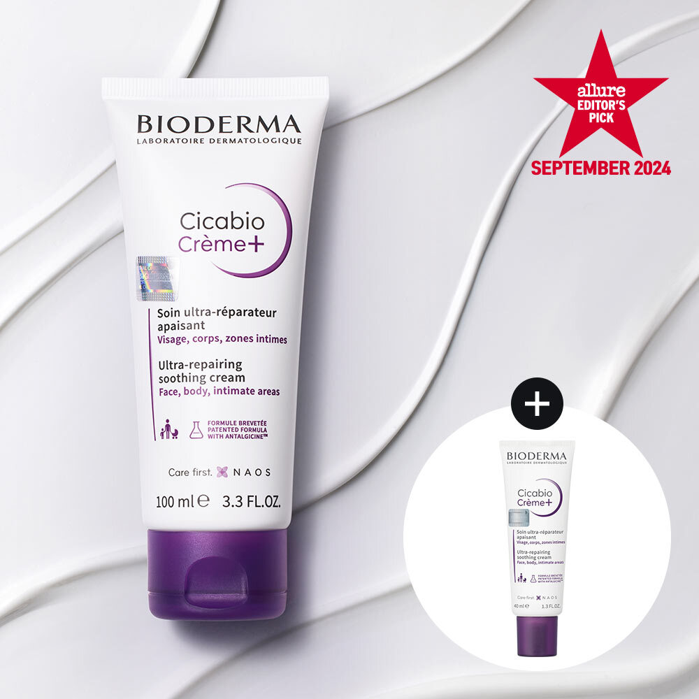 Bioderma CicaBioderma 修护霜+ 100ml 企划装 (面霜 + 40ml Bonpum Chuga)