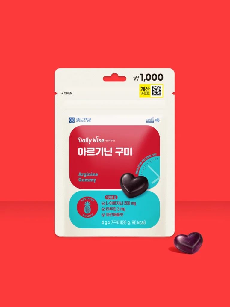 钟根堂 Daily Wise 精氨酸 软糖 7日量