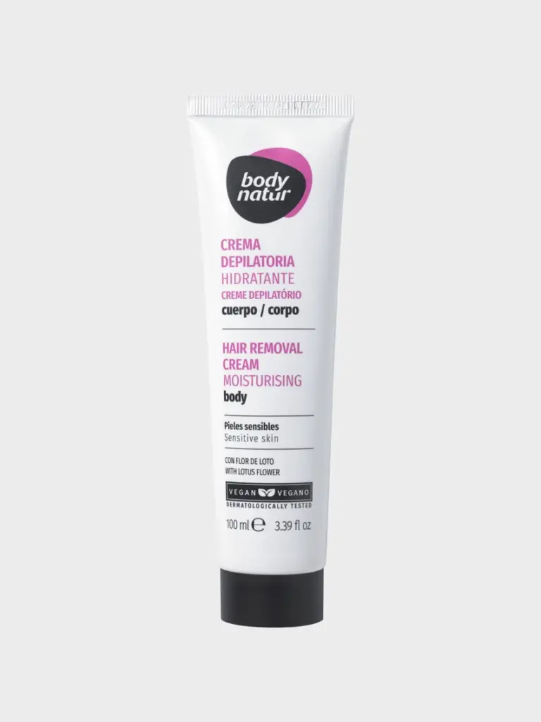 Body Nature 保湿 身体 With 莲花 脱毛膏 100ml