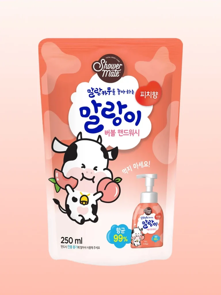 Shower Mate 纯净泡沫 洗手液补充装 桃香 250ml