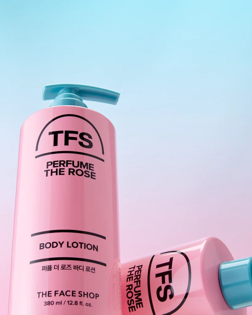 The Face Shop 香氛 Deo 玫瑰 身体 乳液380ml