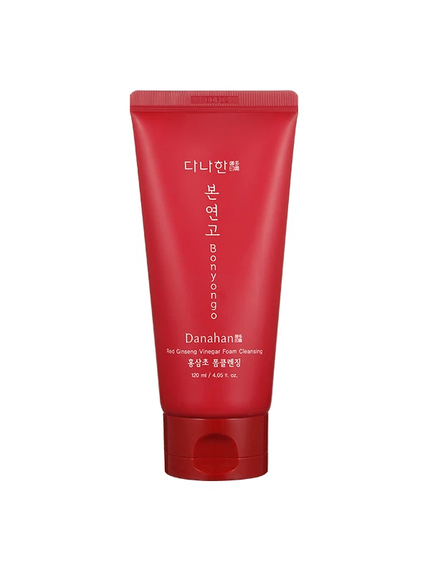 丹娜韩 本然高 红参草 泡沫洁面乳 120ml