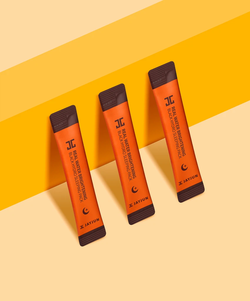 JAYJUN 黑色 水光补水 睡眠面膜 4ml 10包