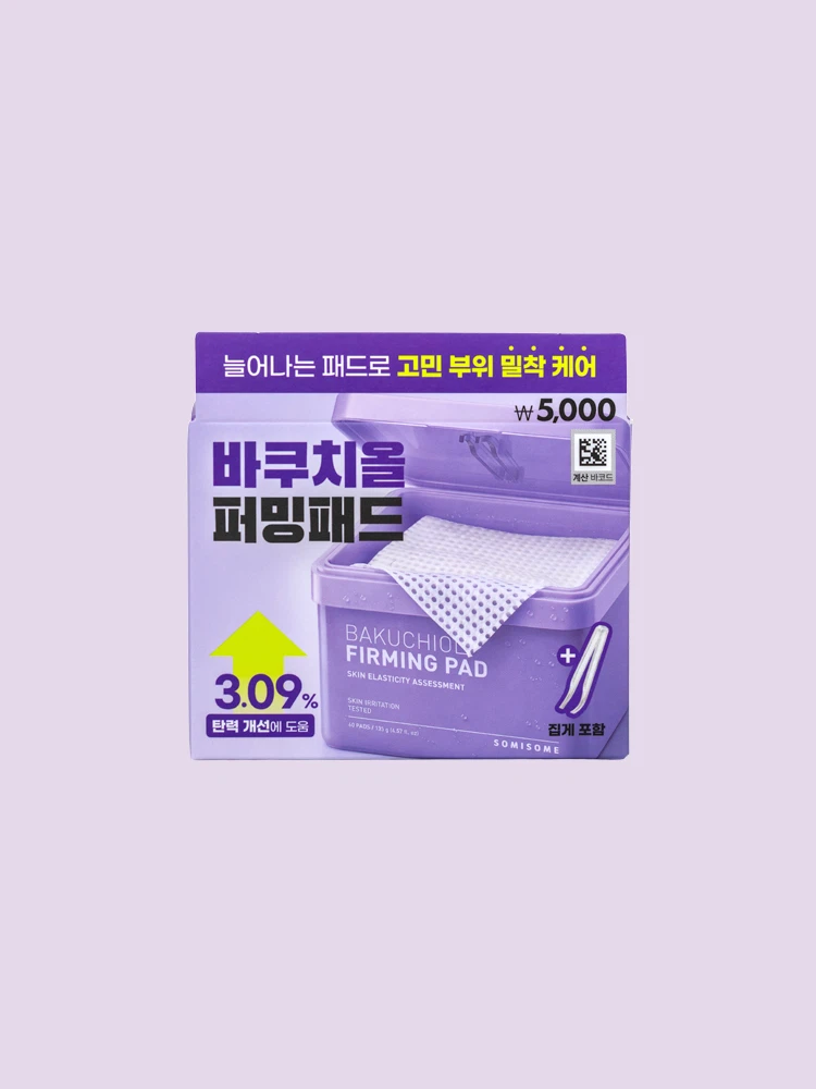 Somethinc 巴库酮 紧致 四角湿敷面膜 60片 135g