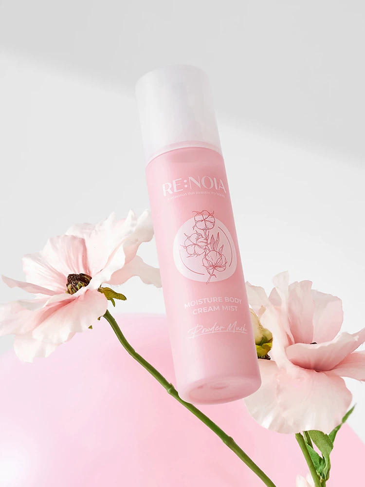 Renoia 身体 乳霜喷雾 粉末香型 150ml