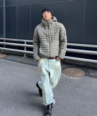 ESSENTIAL Hooded 轻薄型 羽绒服 (8color)