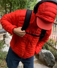 ESSENTIAL Hooded 轻薄型 羽绒服 (8color)