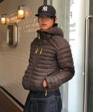 ESSENTIAL Hooded 轻薄型 羽绒服 (8color)