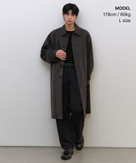City Walkers 卡默单排扣风衣外套 灰色