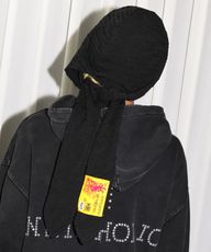 GAC035 复古夏季连帽面罩（黑色）
