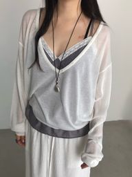 Summer Deep V 针织衫（3色）